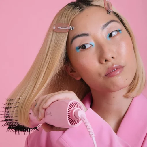 Mermade Hair Blow Dry Brush - Signature Pink