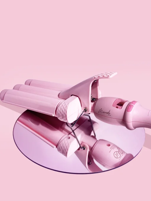 Mermade Hair PRO Mini Pink Hair Waver - 25mm