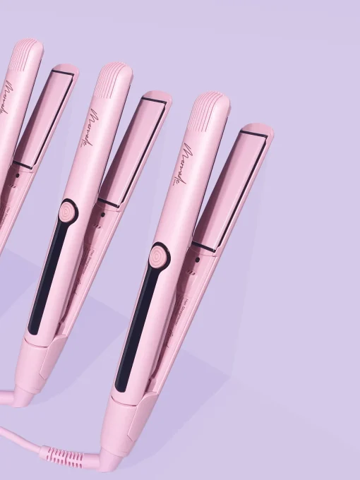 Mermade Hair Straightener 28mm Pink