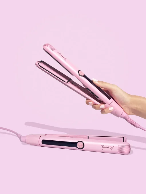 Mermade Hair Straightener 28mm Pink