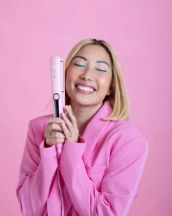 Mermade Hair Straightener 28mm Pink