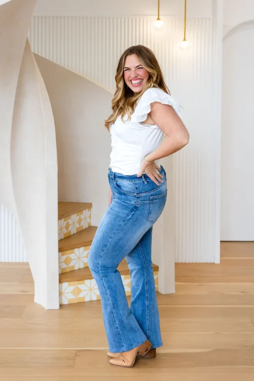 Miley Bootleg Flare Jeans