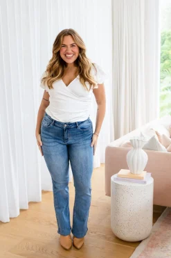 Miley Bootleg Flare Jeans