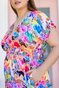 Millie Dress in Aussie Lilac by Kasey Rainbow