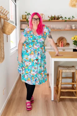 Millie Dress in Kutopia by Kasey Rainbow