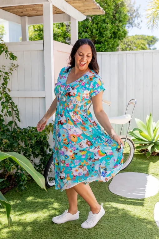 Millie Dress in Kutopia by Kasey Rainbow
