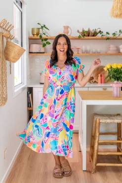 Millie Dress in Peachy Keen by Kasey Rainbow