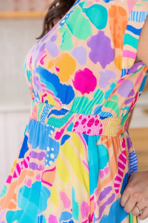 Millie Dress in Peachy Keen by Kasey Rainbow