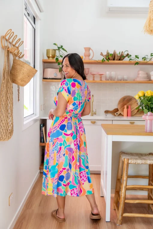 Millie Dress in Peachy Keen by Kasey Rainbow