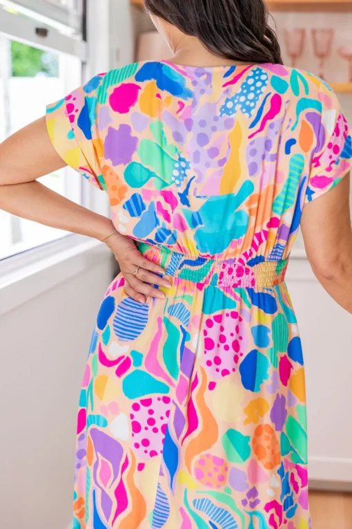 Millie Dress in Peachy Keen by Kasey Rainbow