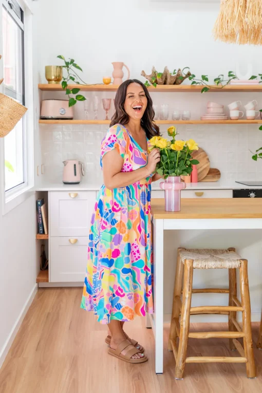 Millie Dress in Peachy Keen by Kasey Rainbow