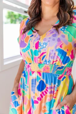 Millie Dress in Peachy Keen by Kasey Rainbow