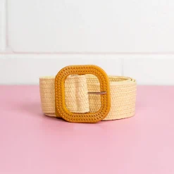 Morgan Belt in Cream