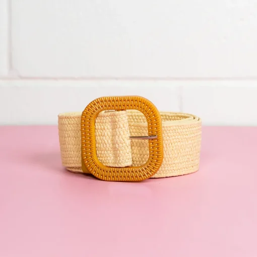 Morgan Belt in Cream