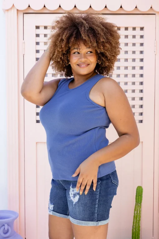 NEW Kira Tank in Blue