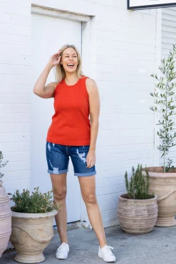 NEW Kira Tank in Orange