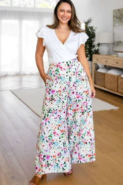 Noah Full Length Pants in Rose Fleur