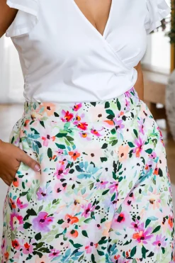 Noah Full Length Pants in Rose Fleur