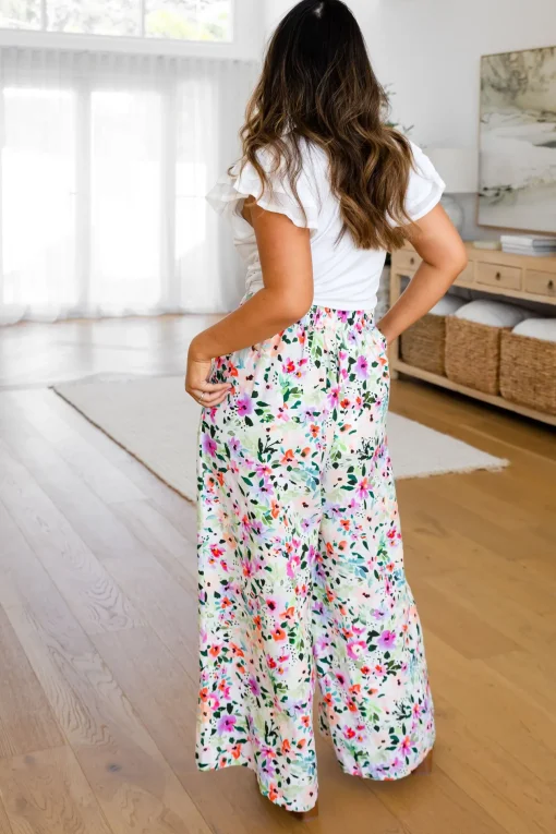 Noah Full Length Pants in Rose Fleur