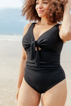 Noosa Tie One Piece in Black