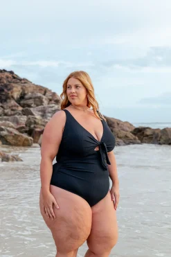 Noosa Tie One Piece in Black