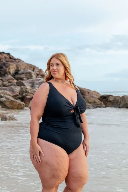 Noosa Tie One Piece in Black