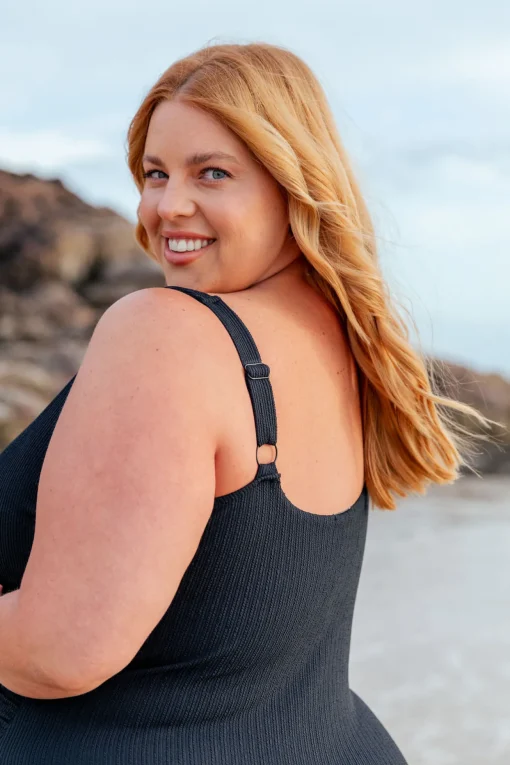 Noosa Tie One Piece in Black