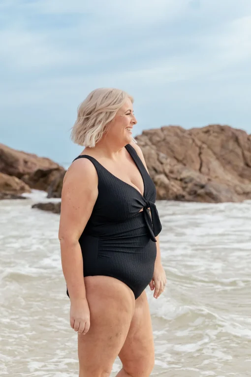 Noosa Tie One Piece in Black