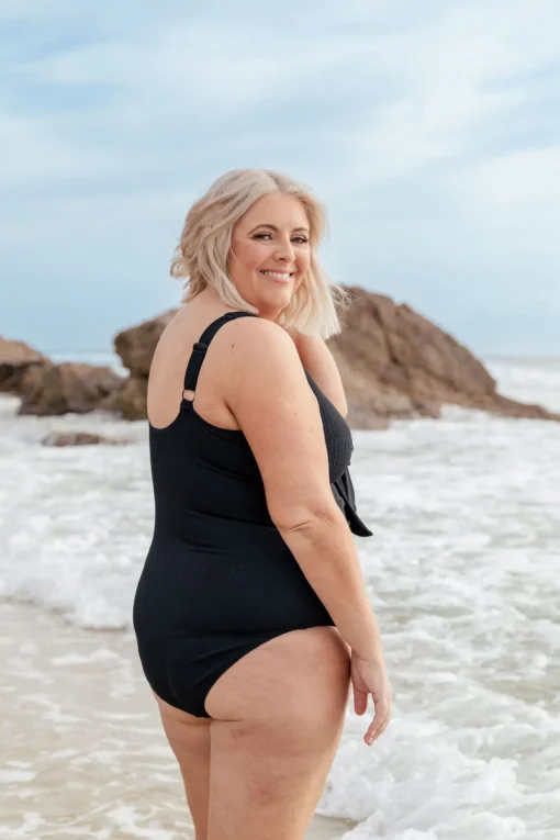 Noosa Tie One Piece in Black