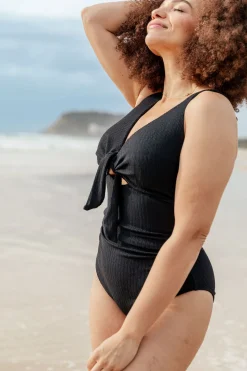 Noosa Tie One Piece in Black
