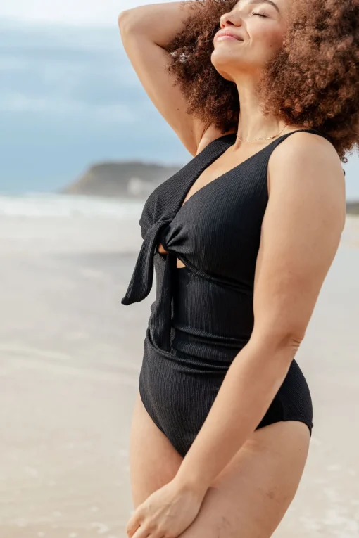 Noosa Tie One Piece in Black