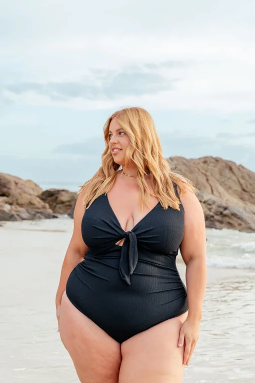 Noosa Tie One Piece in Black
