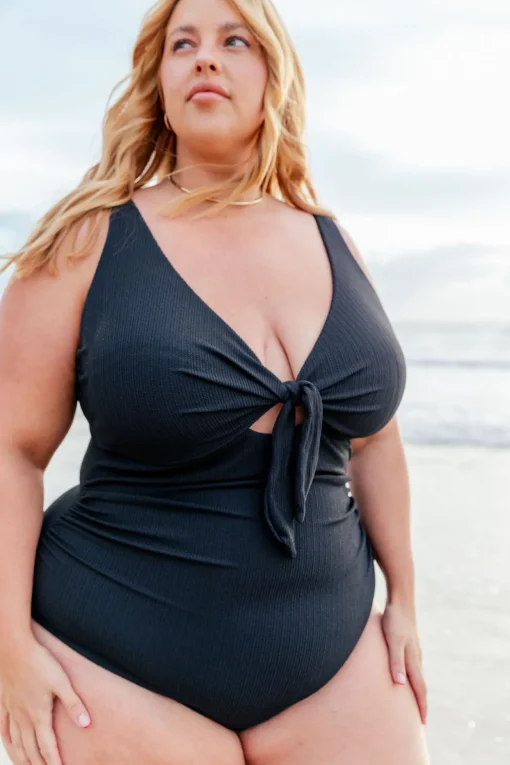 Noosa Tie One Piece in Black