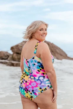 Noosa Tie One Piece in Kasey Swim by Kasey Rainbow