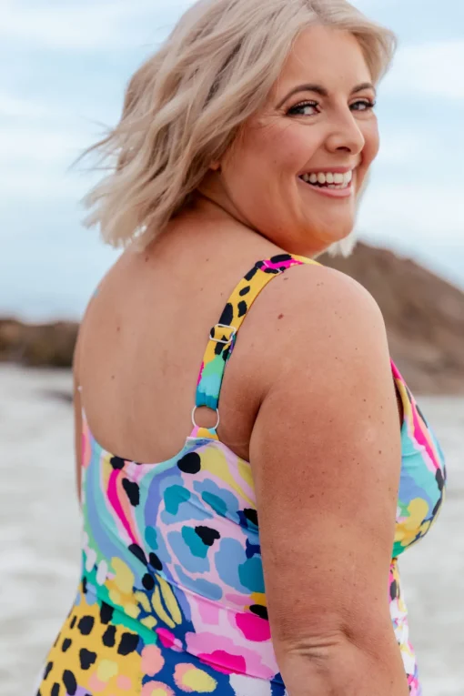 Noosa Tie One Piece in Kasey Swim by Kasey Rainbow