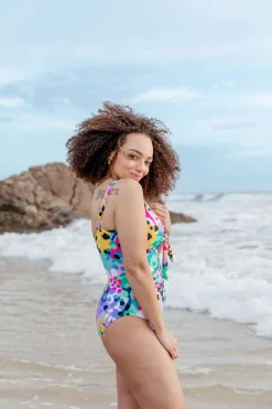 Noosa Tie One Piece in Kasey Swim by Kasey Rainbow