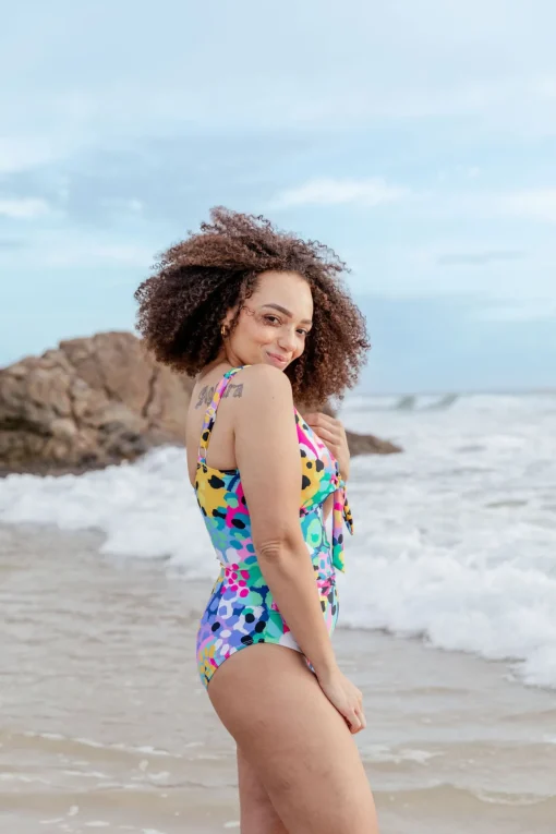 Noosa Tie One Piece in Kasey Swim by Kasey Rainbow