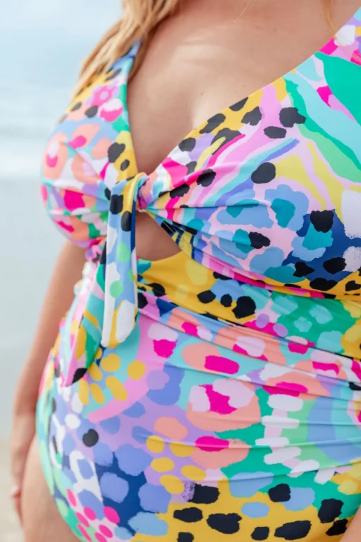 Noosa Tie One Piece in Kasey Swim by Kasey Rainbow