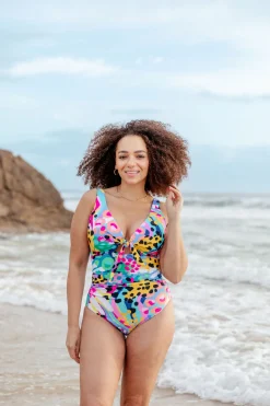 Noosa Tie One Piece in Kasey Swim by Kasey Rainbow