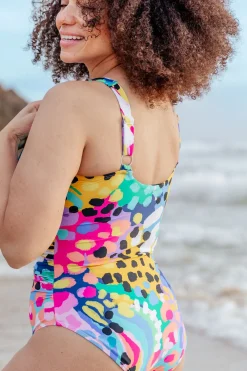 Noosa Tie One Piece in Kasey Swim by Kasey Rainbow