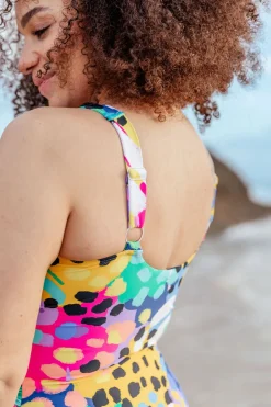Noosa Tie One Piece in Kasey Swim by Kasey Rainbow
