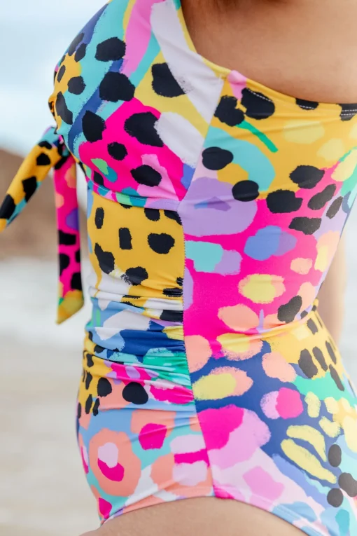 Noosa Tie One Piece in Kasey Swim by Kasey Rainbow
