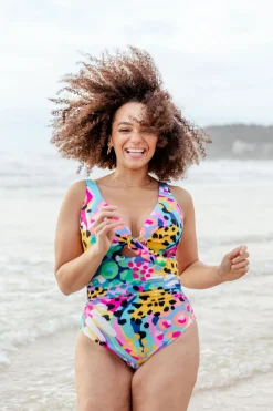 Noosa Tie One Piece in Kasey Swim by Kasey Rainbow