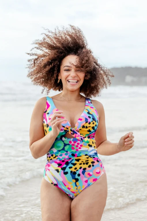 Noosa Tie One Piece in Kasey Swim by Kasey Rainbow