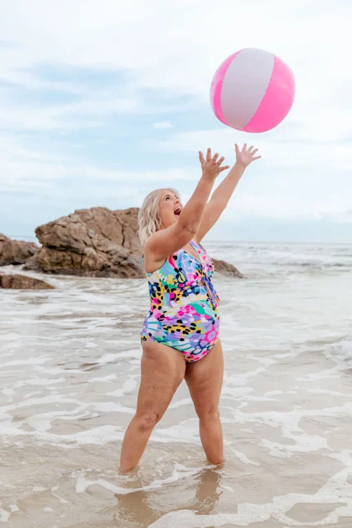 Noosa Tie One Piece in Kasey Swim by Kasey Rainbow