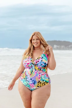 Noosa Tie One Piece in Kasey Swim by Kasey Rainbow