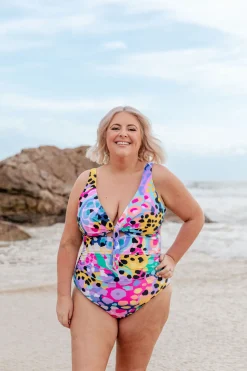 Noosa Tie One Piece in Kasey Swim by Kasey Rainbow
