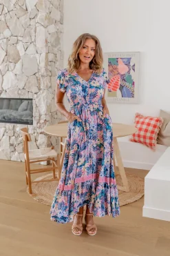 Paradise Maxi Floral Dress