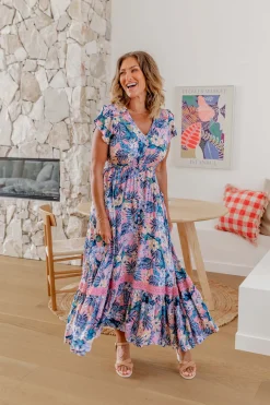 Paradise Maxi Floral Dress