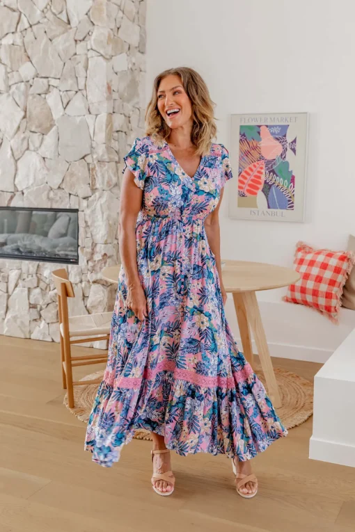 Paradise Maxi Floral Dress